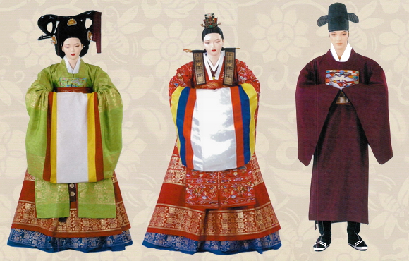 韩国美丽的传统服装