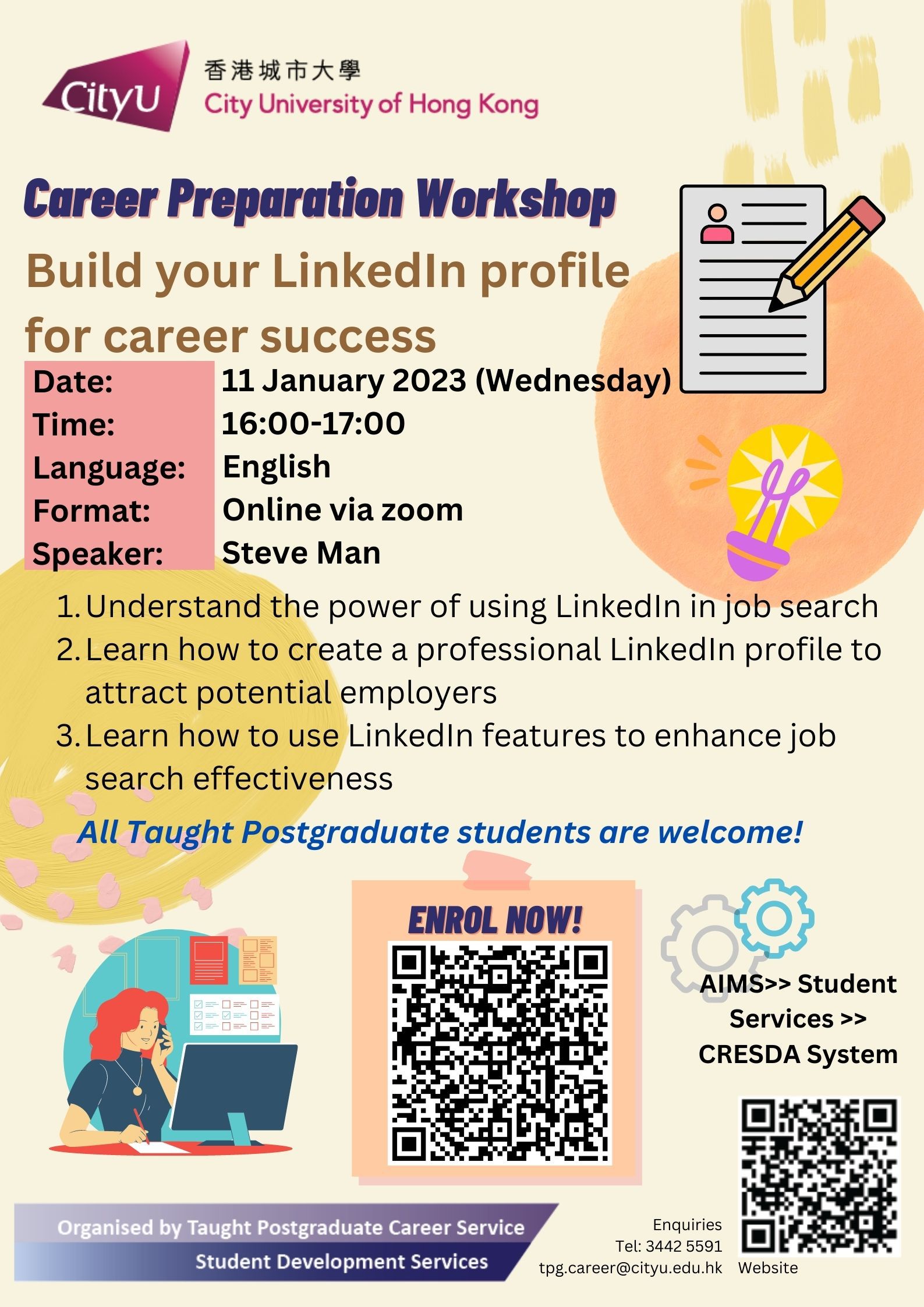 Build your LinkedIn profile for career success