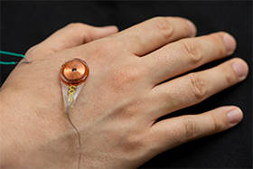 Detecting Skin Disorders Based on Tissue Stiffness with a Soft Sensing Device