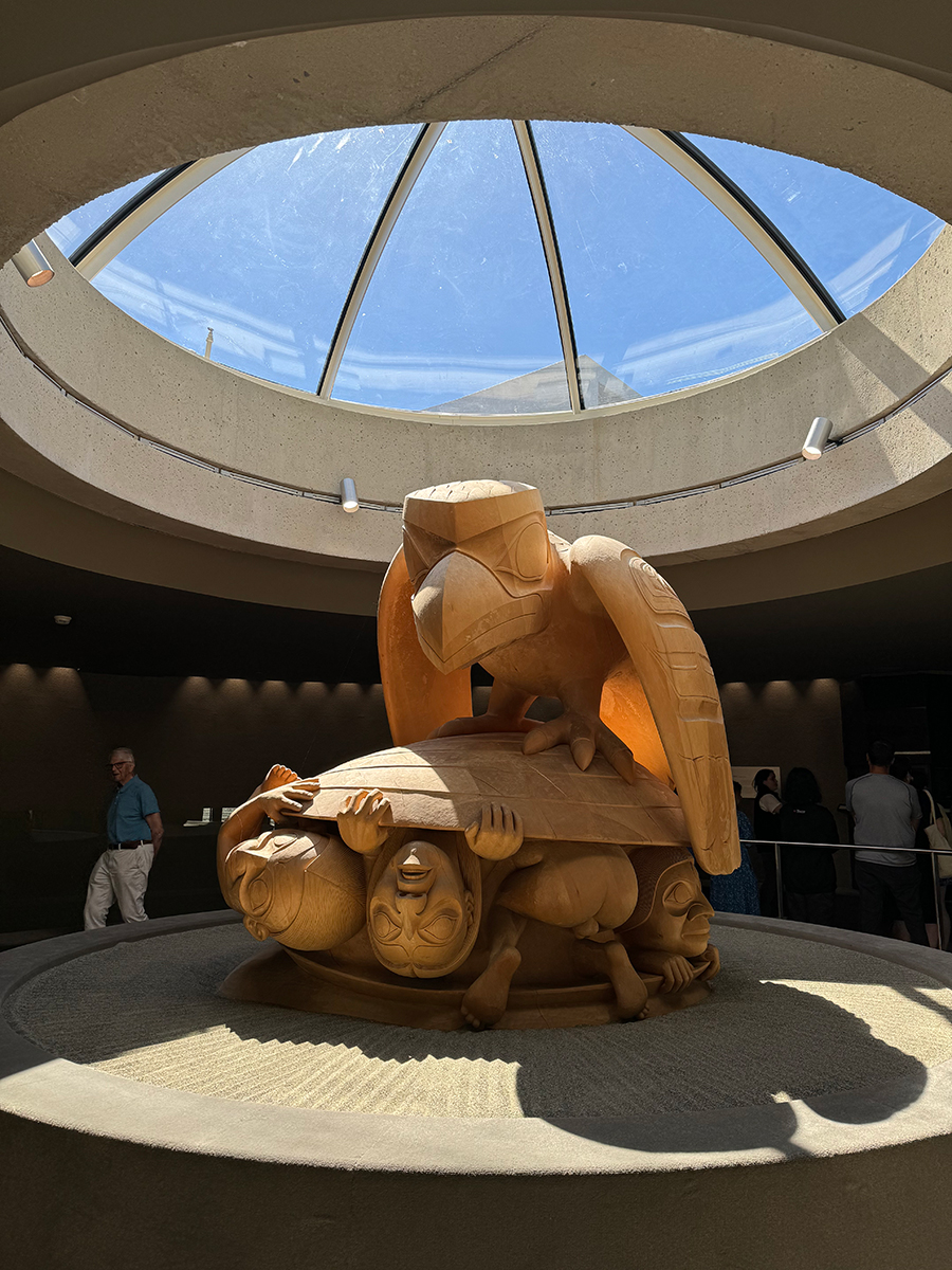 The Museum of Anthropology at UBC.