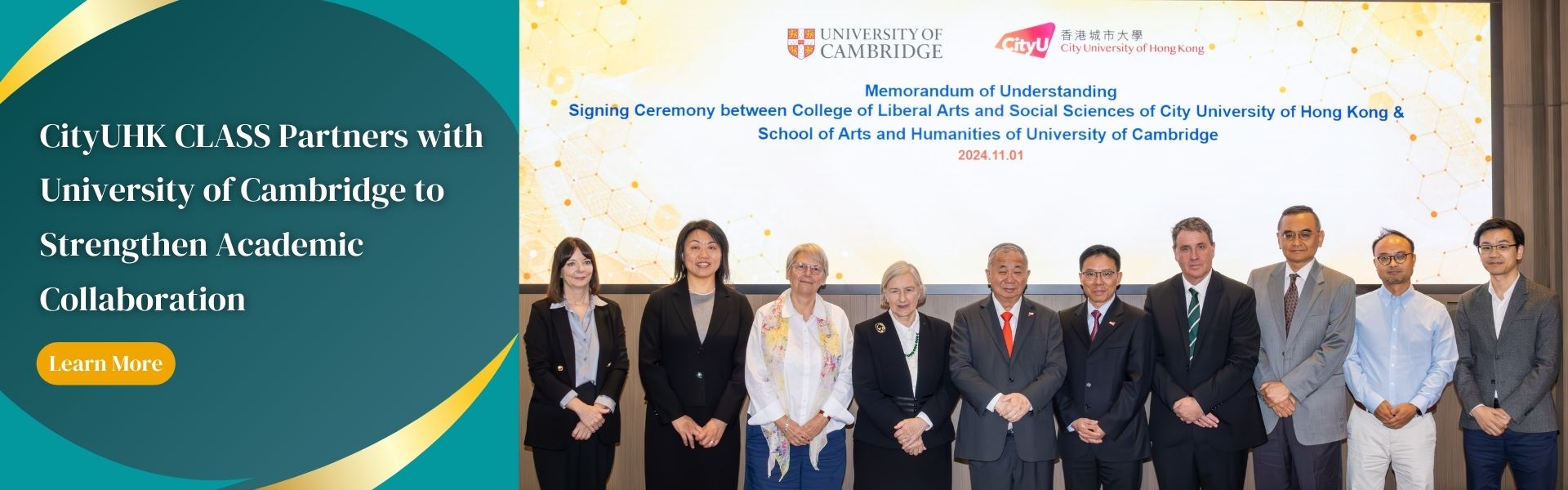 CLASS Partners with University of Cambridge to Strengthen Academic Collaboration