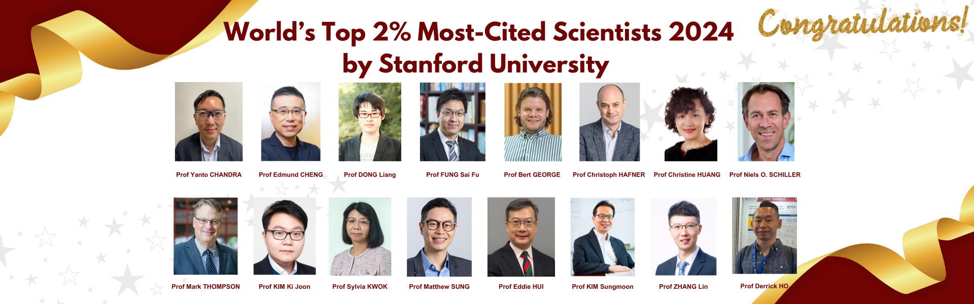 Top 2 Percent Most-cited Scientists in CLASS