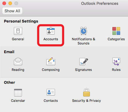 microsoft account for mac