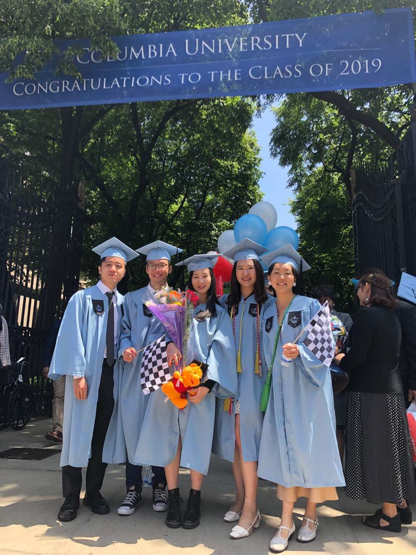 Columbia U grad photo