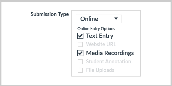 Submission Type: Online, Online Entry Options: Text Entry and Media Recordings