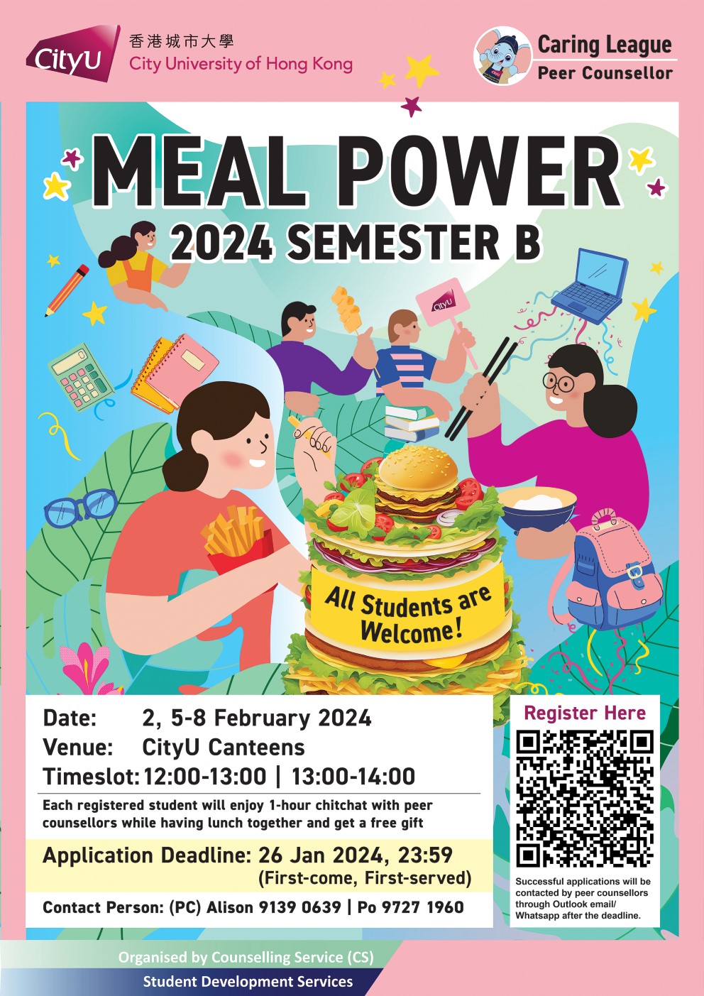 Peer Counsellor Meal Power Sem B 2024