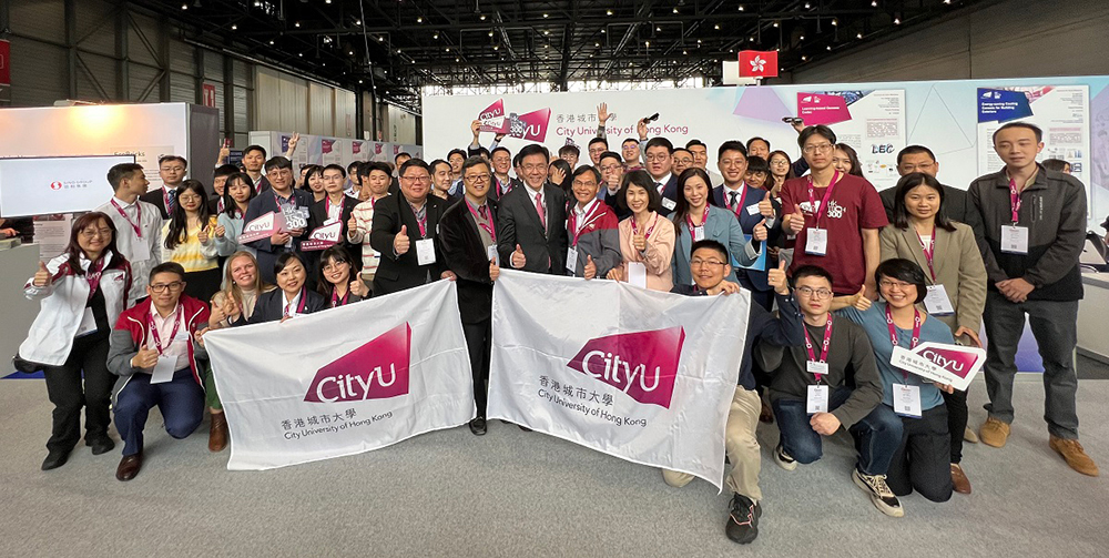 CityU’s record-breaking showing at International Exhibition of Inventions Geneva